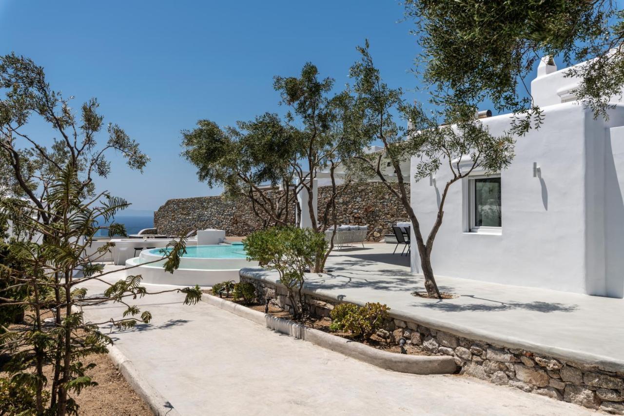 Villa In Mykonos - 6 Bedroom - 1Km From Mykonos Town - Infinity Pool - Sunset View Buitenkant foto